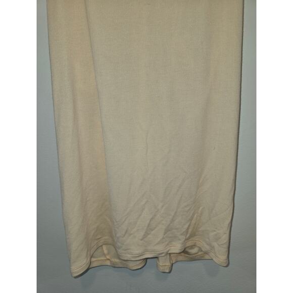 Athleta Cream Razor Back Tank Top Size S- Preloved - Picture 3 of 6